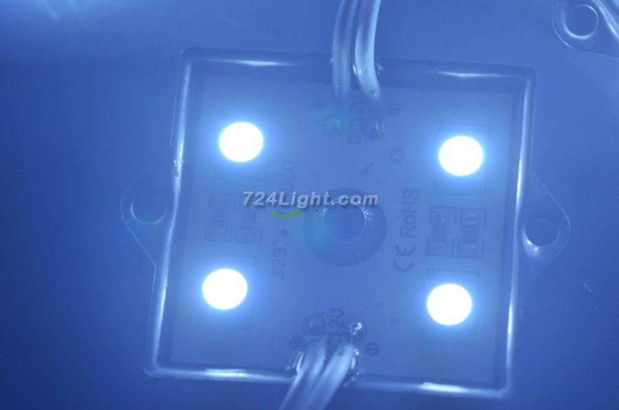 5050 SMD LED Modules Square 5050 Modules 32X32MM Metal 4Leds Iron Shell 12V 0.96W Waterproof Modules