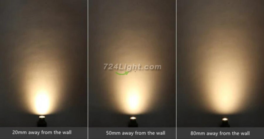 8PCS Pack 3W IP68 Underwater LED Lights Round Stainless Steel Cover Villa Garden Swimming Pool LED Light