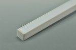 Wholesale LED U Rectangle Aluminium Channel PB-AP-GL-005 1 Meter(39.4inch) 16 mm(H) x 16 mm(W) For Max Recessed 10mm Strip Light LED Profile