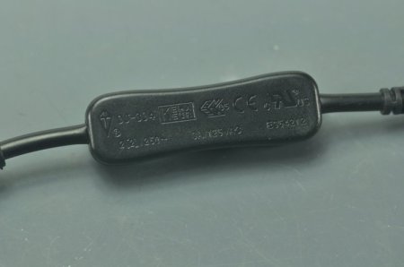 (image for) Compact Power Supply to Splitter Cable LED Light Power Splitter DC 1 to 2 3 5 Adapter With Switch