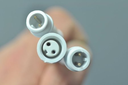 (image for) LED Light Splitter Female 2pin 1 to 2 Male Adapter Connector Cable 43cm