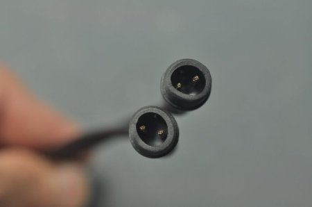 (image for) LED Light Splitter Female 2pin 1 to 2 Male Adapter Connector Cable 43cm