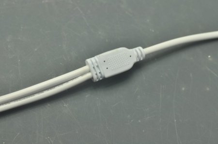 (image for) LED Light Splitter Female 2pin 1 to 2 Male Adapter Connector Cable 43cm