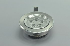 5W CL-HQ-04-5W LED Downlight Cut-out 91mm Diameter 4.3" Gray Recessed Dimmable/Non-Dimmable Ceiling light