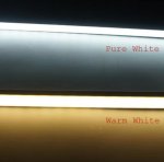 5 / 10 Pack 12V DC LED Surface Linear Profile LED Light Strip in Aluminum Profile with Cover for Under Cabinet Lighting