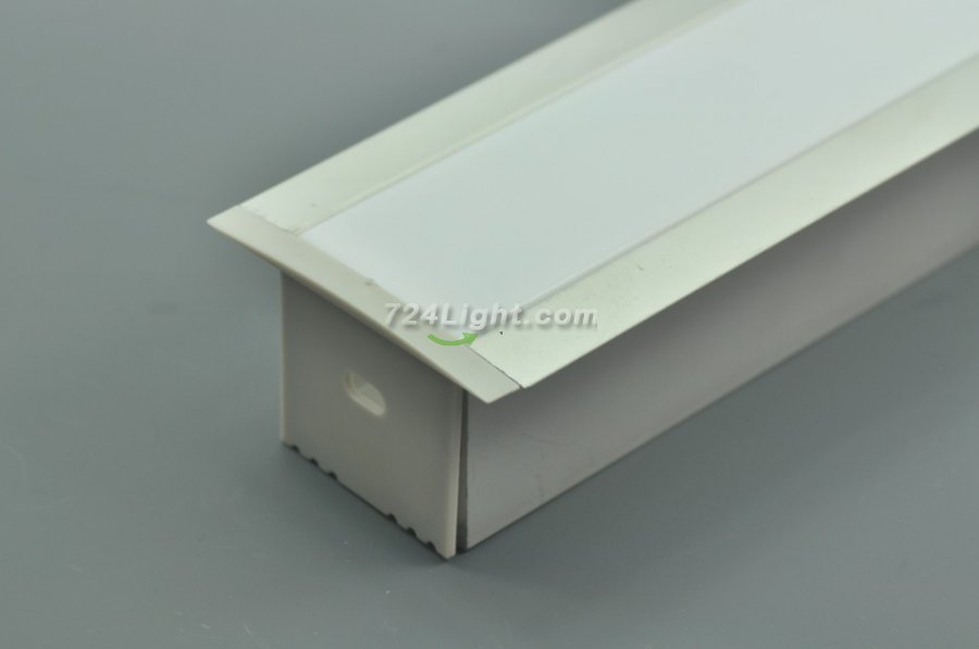 LED Channel Super Width 35mm With Wings Extrusion Recessed LED Aluminum Channel 1 meter (39.4inch) LED Profile