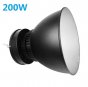 200W High Power Fin Heat Sink LED IP44 LED High Bay Light with Aluminum Reflector