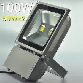 100 Watt 2*50W LED Flood Light Outdoor LED Flood Lighting