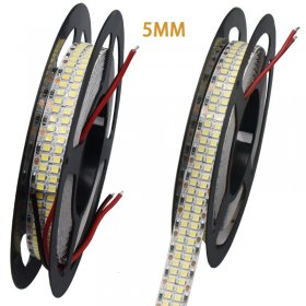 12V 2835LED DOUBLE ROW STRIP LIGHT 480LEDS/METER 12V2835 LOW VOLTAGE HIGH BRIGHTNESS STRIP LIGHT 5M (16.4FT) 2835STRIP LIGHTSS