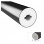 16.4FT(5Meters) Dia.22mm 360° Emitting IP67 Waterproof Flexible Full Black Silicon LED NEON Tube Housing Fit for 8mm Wide LED Strip Light