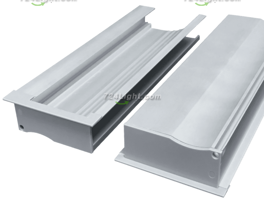 Baseboard line light hard light strip shell aluminum groove