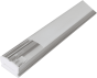 1709 buckle angle adjustment 14 wide PCB board shrapnel shadowless butt line light hard light bar aluminum groove shell kit
