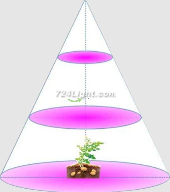 Plant Growth RED:BLUE /660nm:460nm LED Grow Light SMD5050 30LEDs 12V 7.2W Per Meter Strip