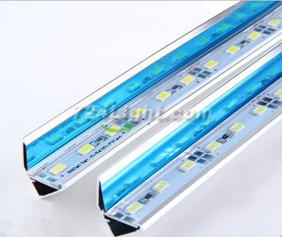 V Style LED Aluminium Extrusion LED Aluminum Channel 1.5 meter(59.1inch) with Reflector