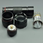 CREE Q5 LED UltraFire 502B Flashlight Camping Torch 500 Lumens 5 switch Mode Bicycle LED Flashlights