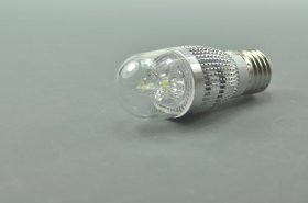 Mini 3W E27 Golden/Silver Shell LED Globe bulb