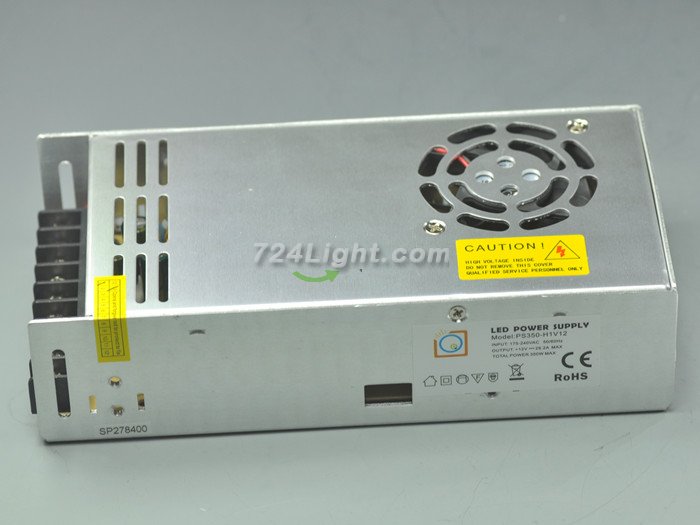 350 Watt LED Power Supply 12V 29.2A LED Power Supplies For LED Strips LED Light