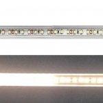 Black LED Profile U02 9x17mm U-Shape LED Aluminum Channel System