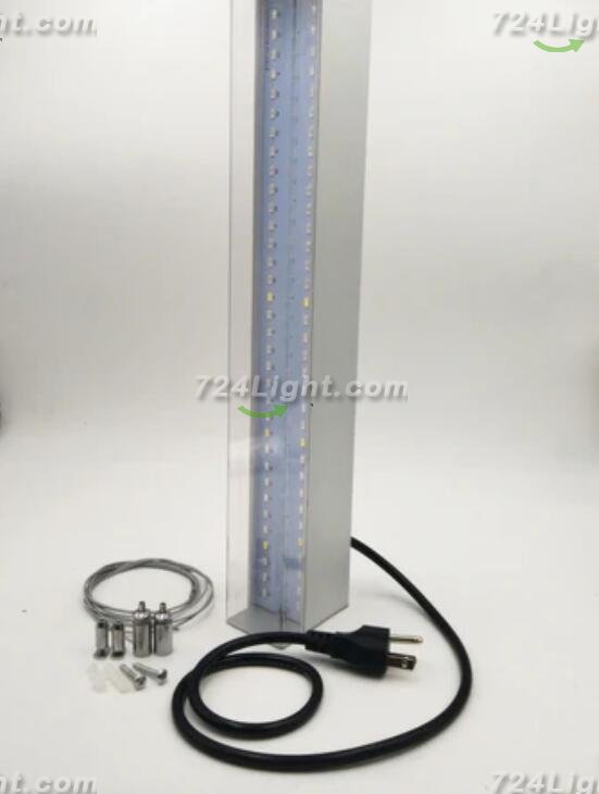 80W 40'' Full Spectrum Linear LED Grow Light Strip 6 Bands with IR & UV included, Adjustable Hanger, Idea for Greenhouse, Vegetables & Fruits, Horticulture, Propagation and City Farming