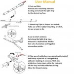 DC12V SMD3528-300-IR InfraRed 850nm, 940nm IR LED Strip Lighting, 60LEDs 4.8W Per Meter LED Tape