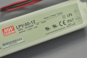 12V 60W MEAN WELL LPV-60-12 LED Power Supply 12V 5A LPV-60 LP Series UL Certification Enclosed Switching Power Supply