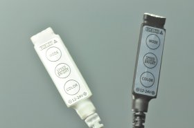 Mini RGB Controller Dimmer 12V 6A 3 Keys for 5050 3528 RGB LED Strip Light