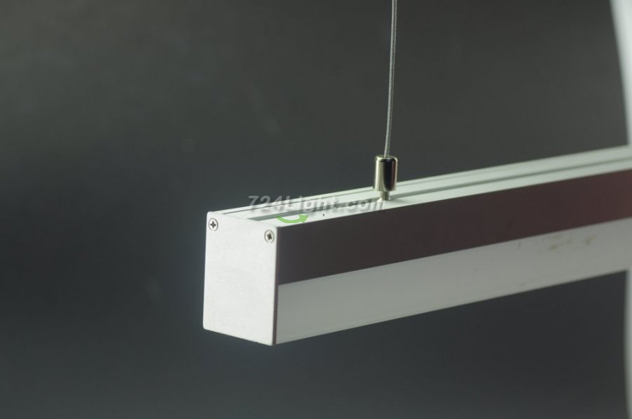 Linear pendant lighting 8ft 2.4 Meter 1.72" x 1.38" 70W DC 12V