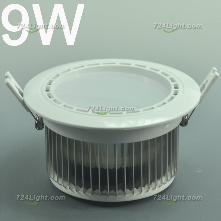 9W LD-DL-CPS-01-9W LED Down Light Cut-out 125mm Diameter 5.7\" White Recessed Dimmable/Non-Dimmable LED Down Light