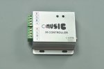 Music Led Controller 24 Keys IR Remote RGB Controller Music Sound LED Strip /LED Bulb Sensitive Control Aluminum 72 W