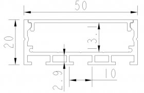 1.5 Meter 59â€ Black Super width 50mm PB-AP-GL-5020