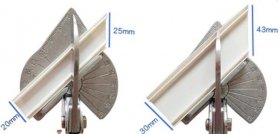 The professional Multi angle shearing groove scissors for led Neon light housing with two replacement blade