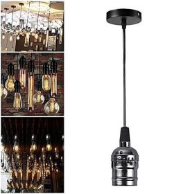 Edison Light Sockets Aluminium Retro Vintage Industrial Screw Light Socket Lamp Holder.