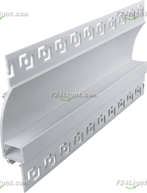 9819 Pre-embedded corner line light hard light strip shell aluminum groove kit
