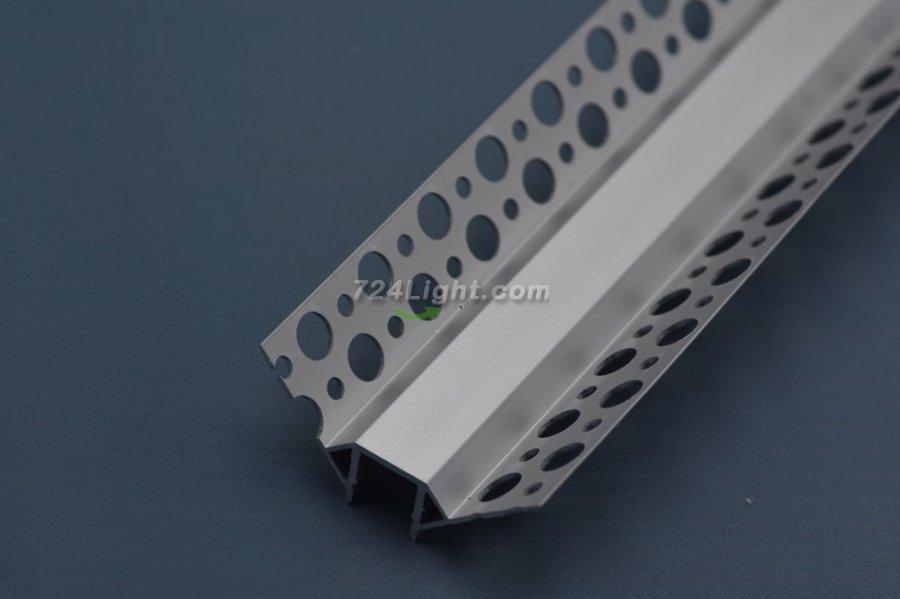 1Meter/3.3ft LED Wall Corner Channel 50.6mm x 22.8mm Seamless Led Housing