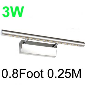 Bestseller Strip Bar 3W Mirror Front Lights 0.8Foot 0.25M 5050LED With 85-265V Waterproof Driver