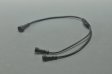 (image for) LED Light Splitter Female 2pin 1 to 2 Male Adapter Connector Cable 43cm