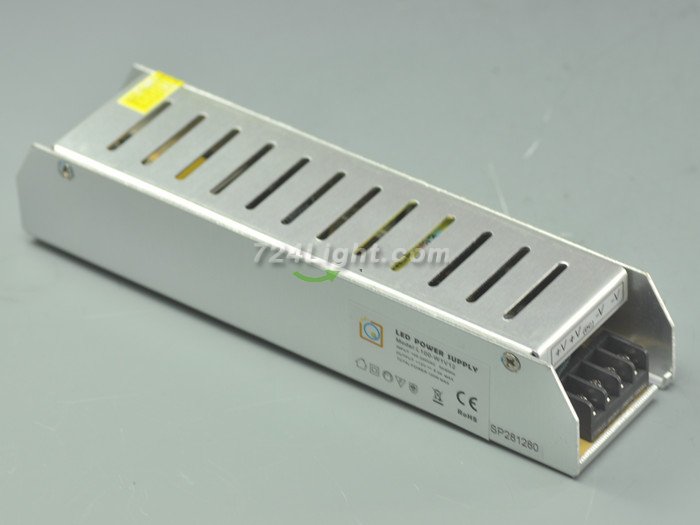 100 Watt LED Power Supply 12V 8.3A LED Power Supplies For LED Strips LED Light