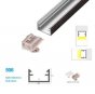 19*8.5MM LED Aluminum Profile for LED Strip Lighting Installation