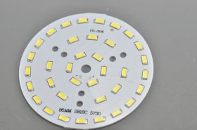 LED Dulb 18W aluminium PCB SMD5730 Semi-Finished Dry LED Aluminium Base For LED Lighting
