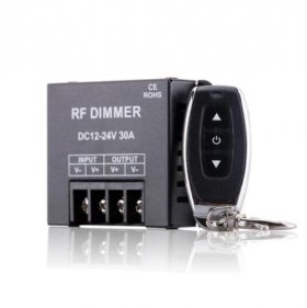 Heavy Duty High Power Single Color LED Dimmer RF Remote Controller for SMD5050 3528 LED Strips