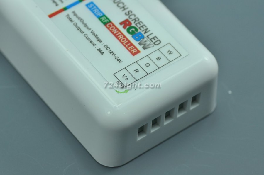 2.4G RGBW Wireless Controller With Dimmable Touch Panel for RGBW LED Bulb and LED Strip Light