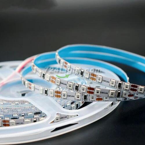5MM Wide SMD2835-600 120LEDs per Meter Red, Green, or Blue 12V 16.4FT (5Meters) Roll LED Strip Non-waterproof