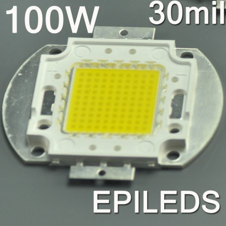 (image for) EPILEDS 100W Brightest LED Chip 8000 Lumens 30*30mil LED Beads Chip