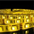 (image for) 12V Dual White LED light Strip, 16.4FT/5Meter SMD5050-300 60 LEDs Per Meter 2 in 1 Color Temp-Adjustable Flexible LED Strip Light
