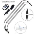 (image for) LED Grow Light Strip Kit with Full Spectrum LEDs, 36W IP65 Waterproof Dimmable LED Plant Grow Light Bar for Germination, Growth and Flowering