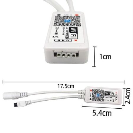 (image for) 32.8FT/10Mtr RGB LED Strip Lights Kit, SMD5050 30LEDs/Mtr, WiFI Wireless, Smart APP controlled