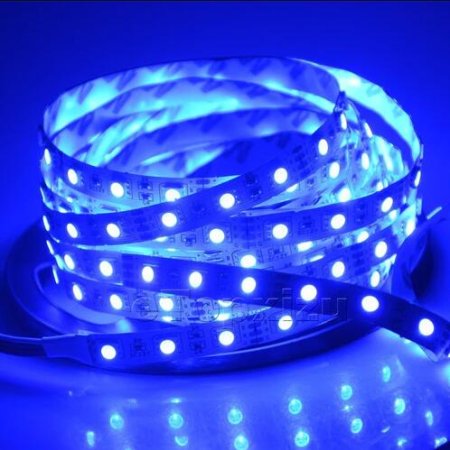 (image for) SMD5050-150 RGB Color LED Strips 30 LEDs Per Meter 10mm Wide Tri-Chip Flexible Tape