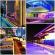(image for) 49.2Ft (3x 5M) SMD5050-150 LED Strip Light 5050 RGB Set 15m RGB LED Strip Lights IP65 Waterproof w/ Power Supply & Controller