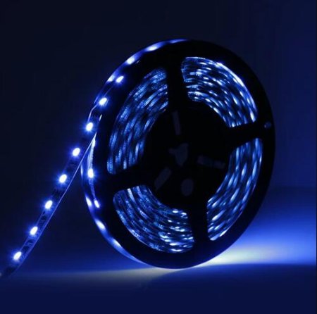 (image for) 16.4FT/5M SMD5050-300 LED Strips RGB Color High Density Tri-Chip 60 LEDs Per Meter 10mm Wide RGB LED Tape