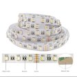 (image for) 16.4ft（5Mtrs) 300LED SMD5050 RGBW LED Strips Light Kit Music Sync, IR Remote, WiFi APP Controlled, Alexa Compatible